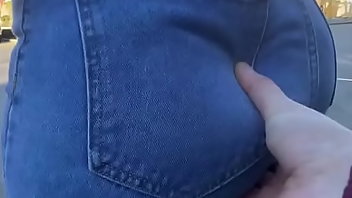 Jeans Outdoor Ass MILF 