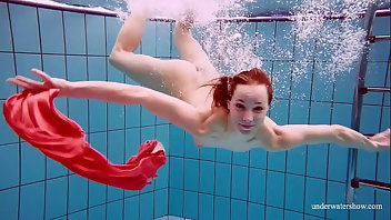 Underwater Pornstar Brunette Russian Big Tits 