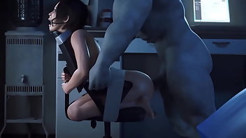 BDSM Anal 3D Blowjob Deepthroat 