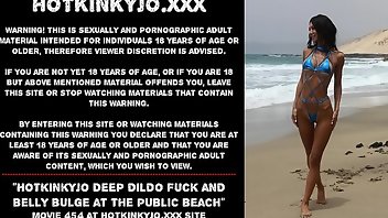 Bizarre Beach Porn - Public Dildo Free Porn Video