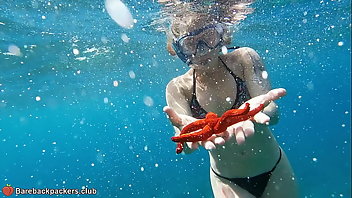 Underwater Outdoor Creampie Thong 